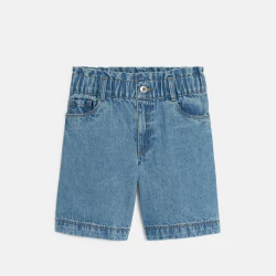 Bermuda en jean bleu Fille