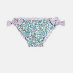 Culotte de bain imprimé fleuri bébé fille