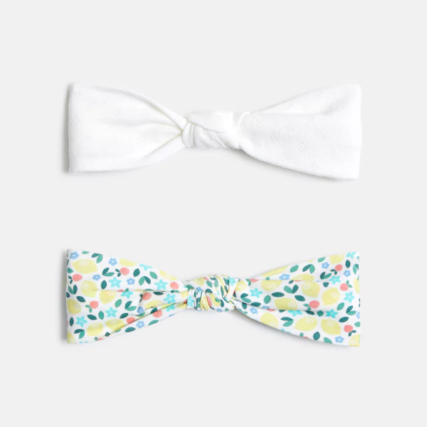 Headband bébé fille (lot de 2)