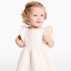 Robe de fête irisée bébé fille