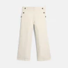 Pantalon à pont beige Fille