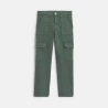 Pantalon cargo vert kaki Fille