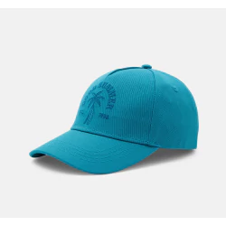 Casquette brodée bleu Garçon