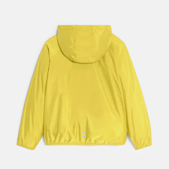 Blouson coupe-vent déperlant jaune Fille