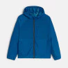 Blouson coupe-vent déperlant bleu Garçon