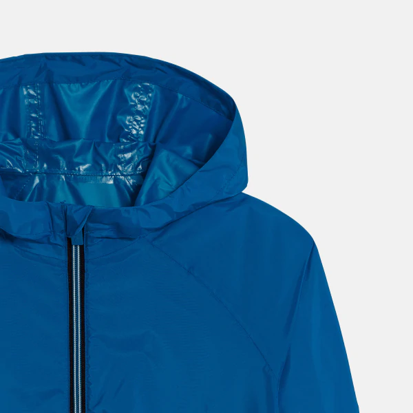 Blouson coupe-vent déperlant bleu Garçon