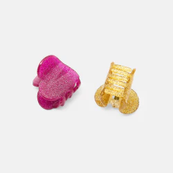 Pinces crabes pailletées (lot de 2) Fille