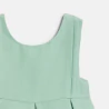 Robe chic irisée vert bébé fille