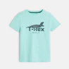 T-shirt motif dinosaure bleu Garçon