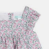 Robe chic fleurie rose bébé fille