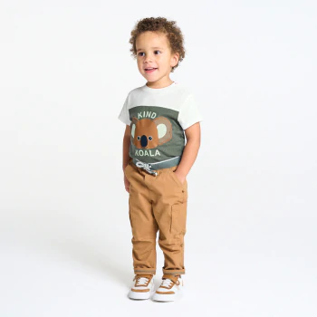 T-shirt koala vert bébé garçon