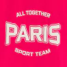 Débardeur sport team rose fuchsia Fille