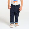 Pantalon coton fantaisie bleu bébé garçon