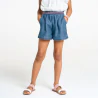 Short en jean light bleu Fille