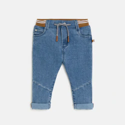 Jean denim confort ultra stretch bleu bébé garçon