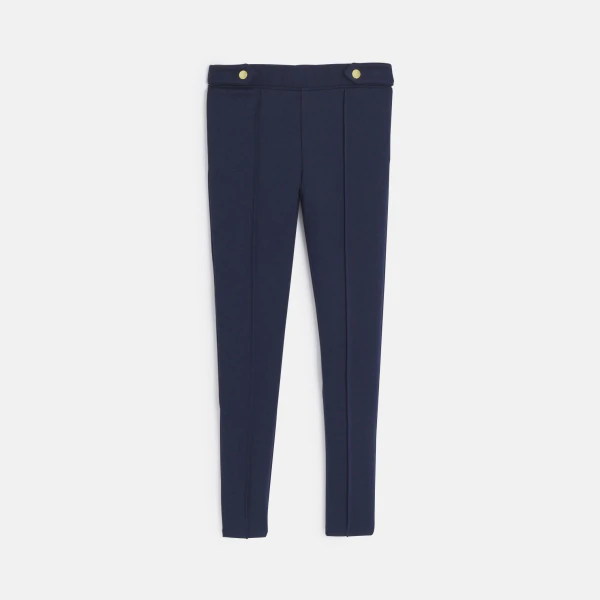 Jegging chic en jersey Milano bleu fille